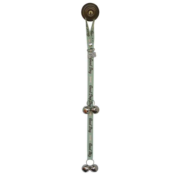 Poochie Pets PoochieBells® Dog Doorbells Dialogue Good Dog Green - Mutts & Co.