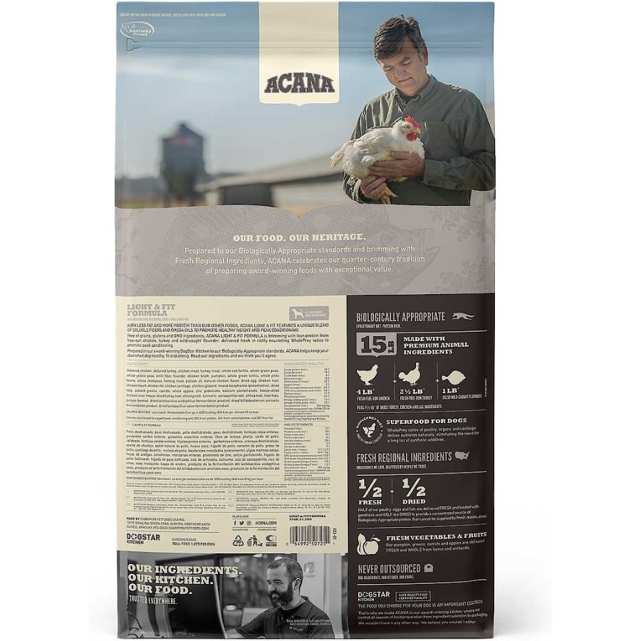 Acana Heritage Light & Fit Grain-Free Dog Food - Mutts & Co.