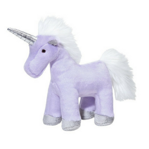 Fluff & Tuff Violet the Unicorn 9" Plush Dog Toy - Mutts & Co.