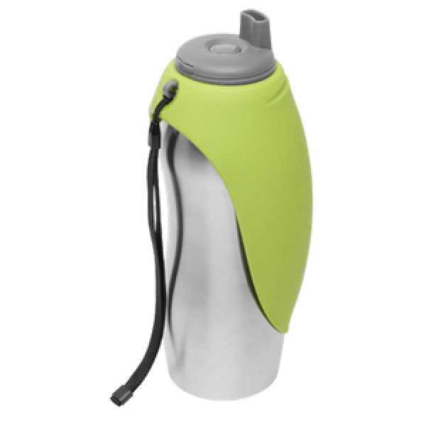 Messy Mutts Stainless Travel Water Bottle Bowl - Mutts & Co.