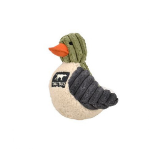Tall Tails 5" Duck Dog Toy Sage & Cream - Mutts & Co.