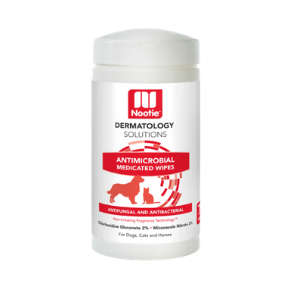 Nootie Dog & Cat Antimicrobial Medicated Wipes, 70 Count - Mutts & Co.