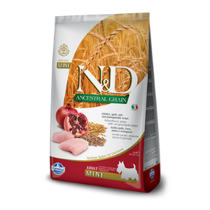 Farmina Ancestral Grain Mini Breed Chicken & Pomegranate Dog Food - Mutts & Co.