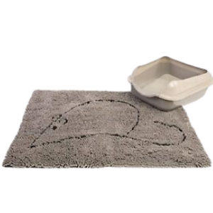 Dog Gone Smart Cat Litter Mat Grey - Mutts & Co.