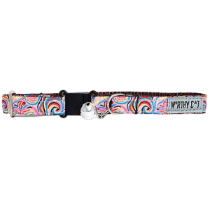 The Worthy Dog Swirly Cat Collar - Mutts & Co.