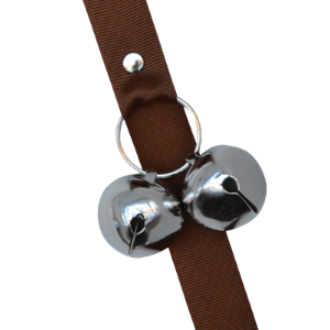 Poochie Pets PoochieBells® Dog Doorbells Solid Color Classic Chocolate Brown - Mutts & Co.