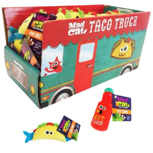 R2P Pet Mad Cat Taco Truck Assorted Catnip Cat Toy - Mutts & Co.