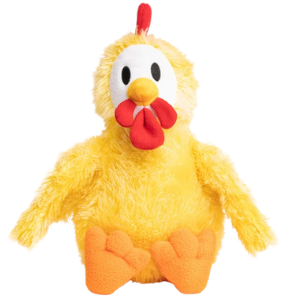 Fab Dog Fluffy Chicken Dog Toy - Mutts & Co.