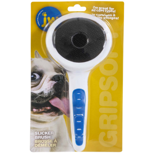 JW Pet GripSoft Wire Slicker Brush Large - Mutts & Co.