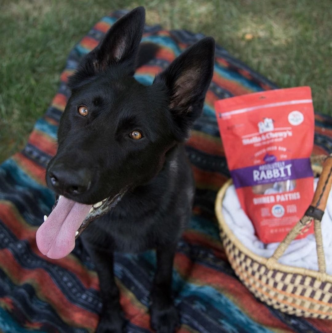 Stella & Chewy's Absolutely Rabbit Dinner Patties Freeze-Dried Dog Food - Mutts & Co.