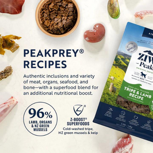 ZiwiPeak Daily-Dog Tripe & Lamb Cuisine Air-Dried Dog Food - Mutts & Co.