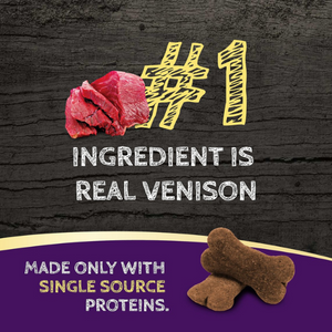 Zignature Ziggy Bars Venison Formula Crunchy Dog Treats 12oz - Mutts & Co.