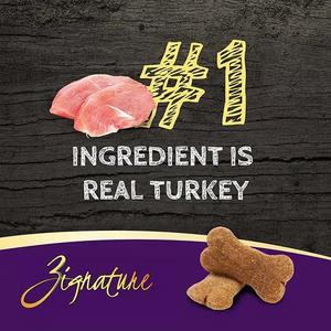 Zignature Ziggy Bars Turkey Formula Crunchy Dog Treats 12oz - Mutts & Co.