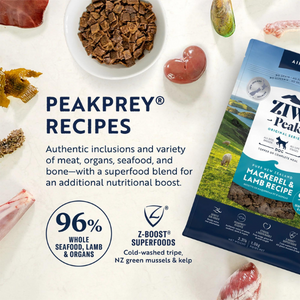 ZiwiPeak Daily-Dog Mackerel & Lamb Cuisine Air-Dried Dog Food - Mutts & Co.