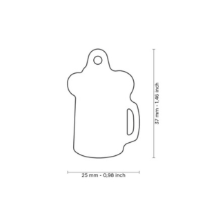 MyFamily Food Collection Beer Pet ID Tag - Mutts & Co.