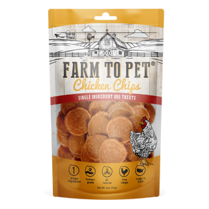 Farm To Pet Chicken Chips Dog Treats - Mutts & Co.