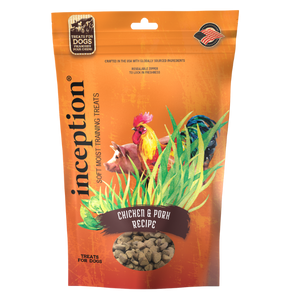 Inception Chicken & Pork Recipe Soft & Chewy Dog Treats 4 oz - Mutts & Co.