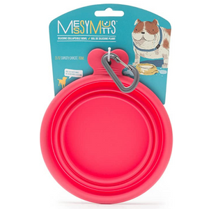 Messy Mutts Collapsible Bowl Watermelon - Mutts & Co.