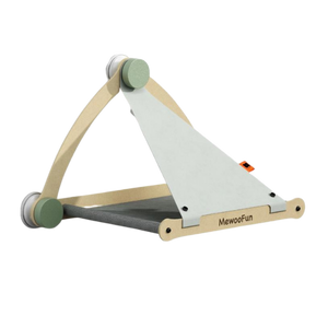MewooFun Wall Mounted Cat Window Perch Hammock Gray - Mutts & Co.