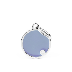 MyFamily Handmade Collection Circle Tag Lilac - Mutts & Co.