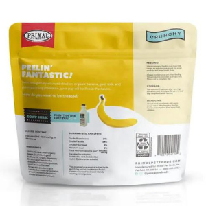 Primal Peelin' Fantastic Freeze-Dried Chicken, Banana & Goat Milk Dog Treats 2 oz - Mutts & Co.