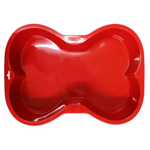 Puppy Cake Bone Shaped Silicone Dog & Cat Cake Pan - Mutts & Co.