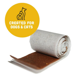 Stashios Wrap-Ups Peanut Butter Flavor Grain-Free Dog & Cat Treats - Mutts & Co.