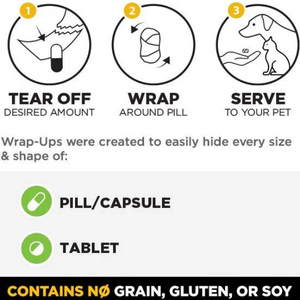 Stashios Wrap-Ups Bacon Flavor Grain-Free Dog & Cat Treats - Mutts & Co.