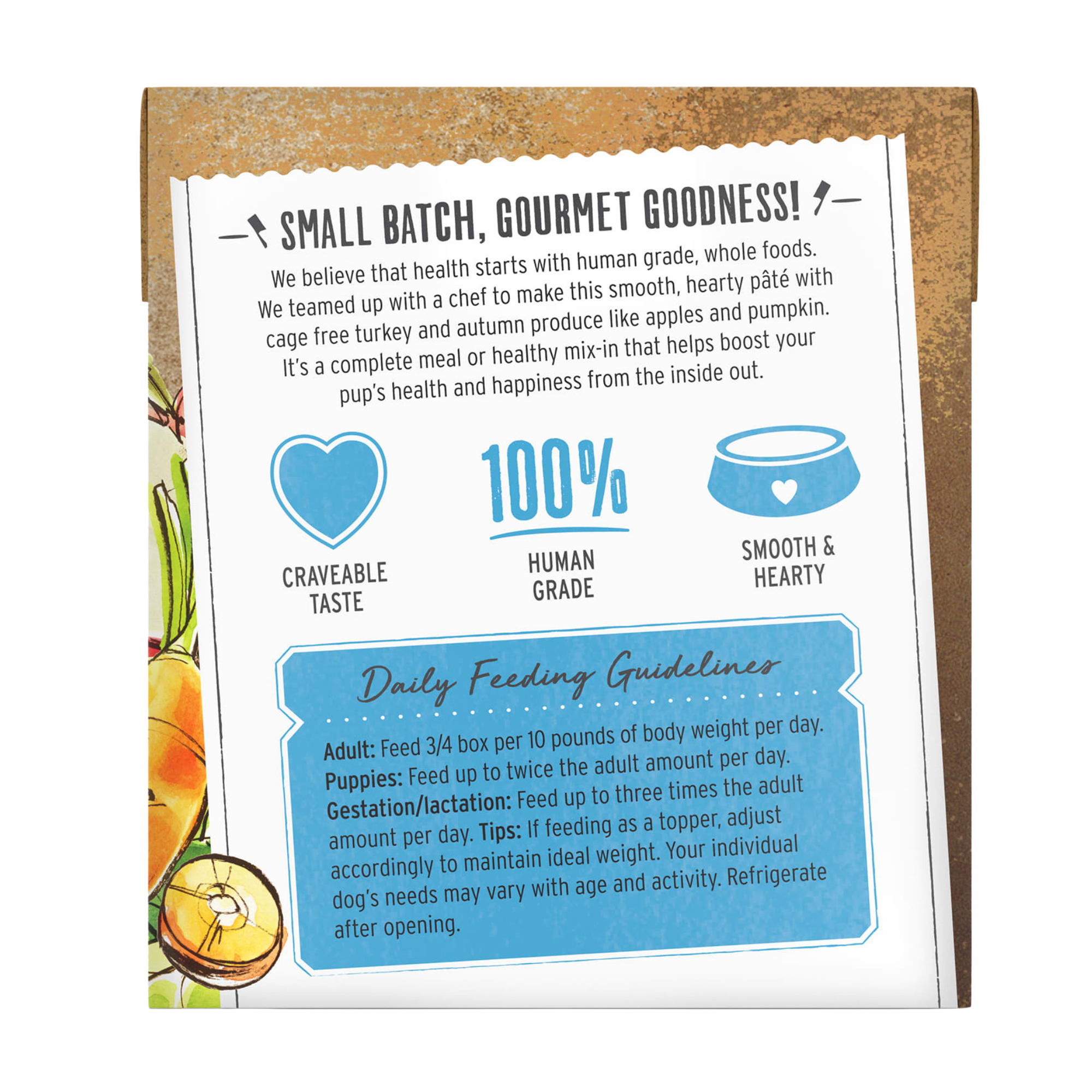 The Honest Kitchen Butcher Block Pate Turkey & Autumn Veggies Pate Wet Dog Food, 10.5-oz - Mutts & Co.