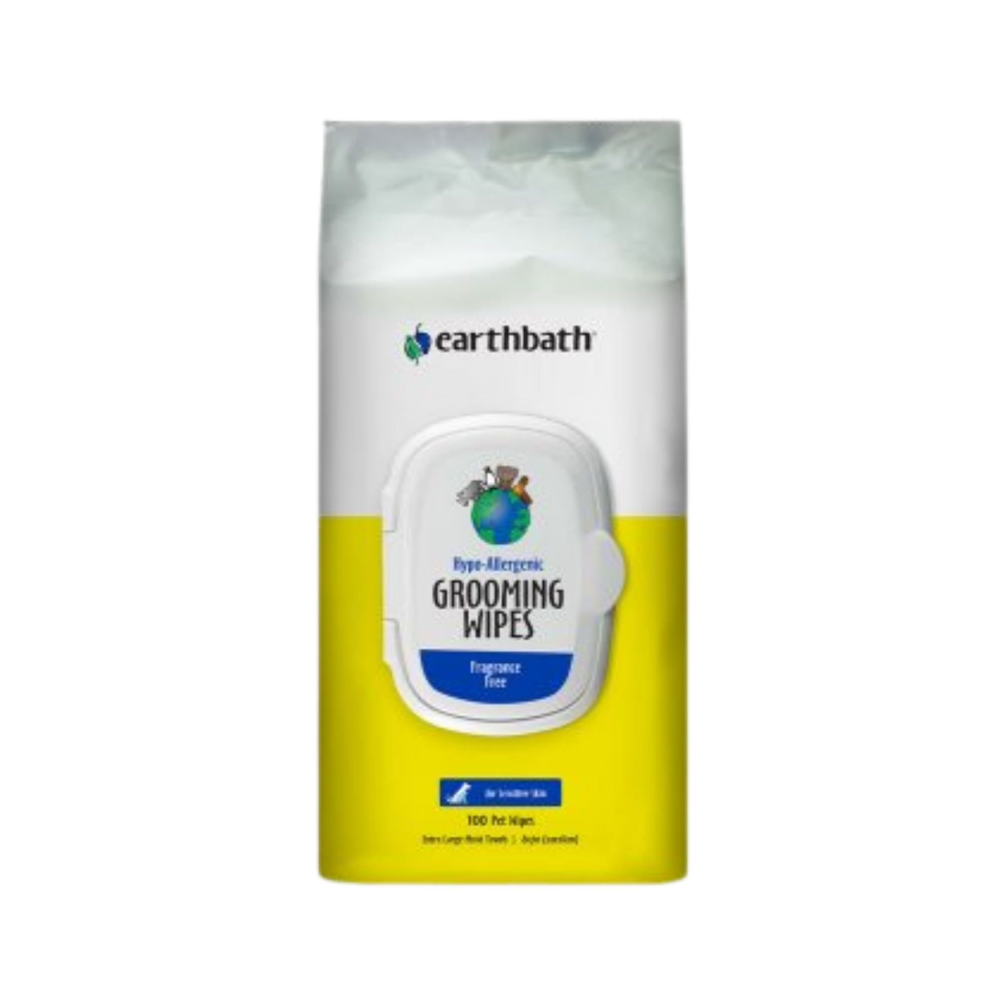 Earthbath Hypo-Allergenic Grooming Wipes for Dogs, 100 count - Mutts & Co.
