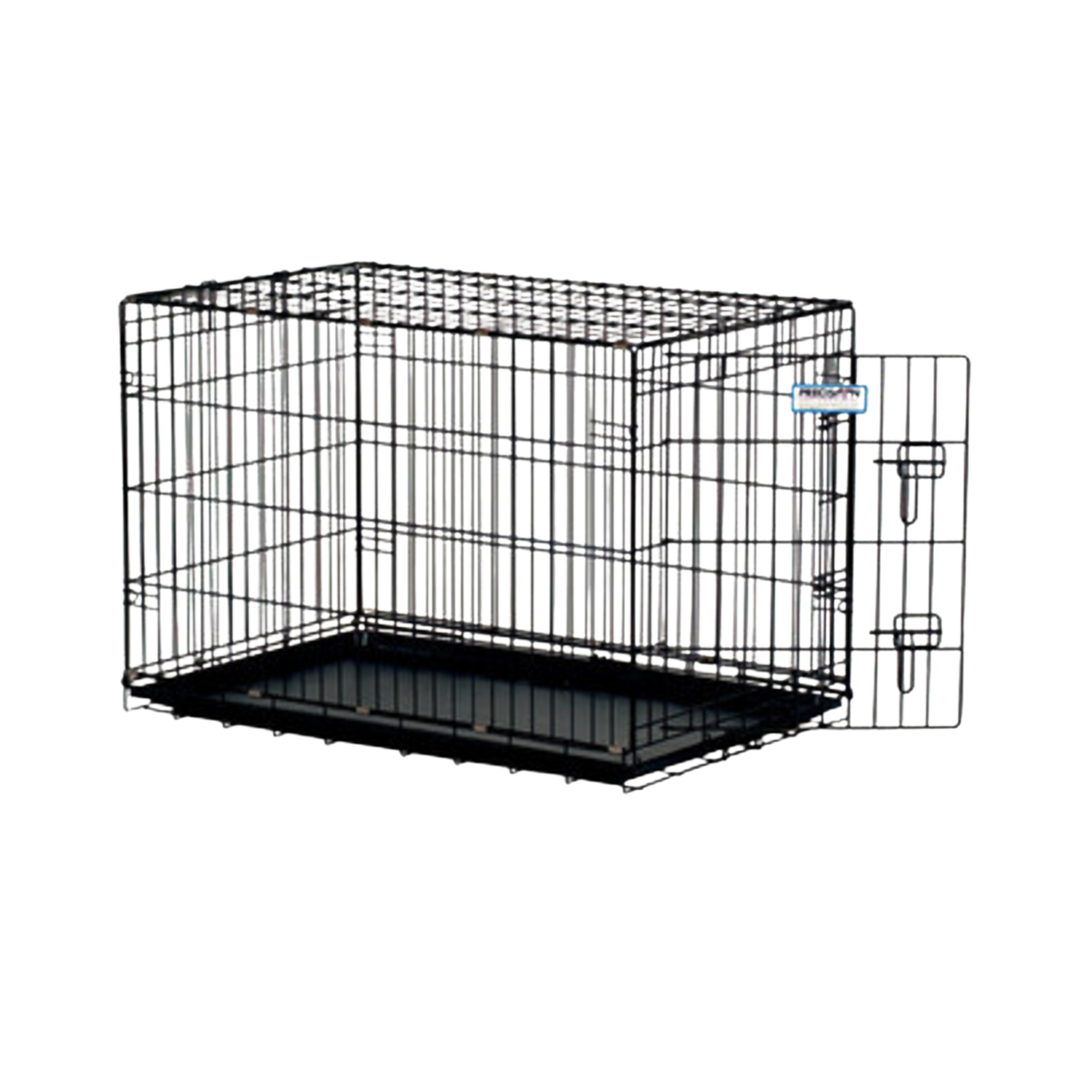 Precision Pet Products ProValu Crate 1 Door 4000 Black 36x23x25 - Mutts & Co.