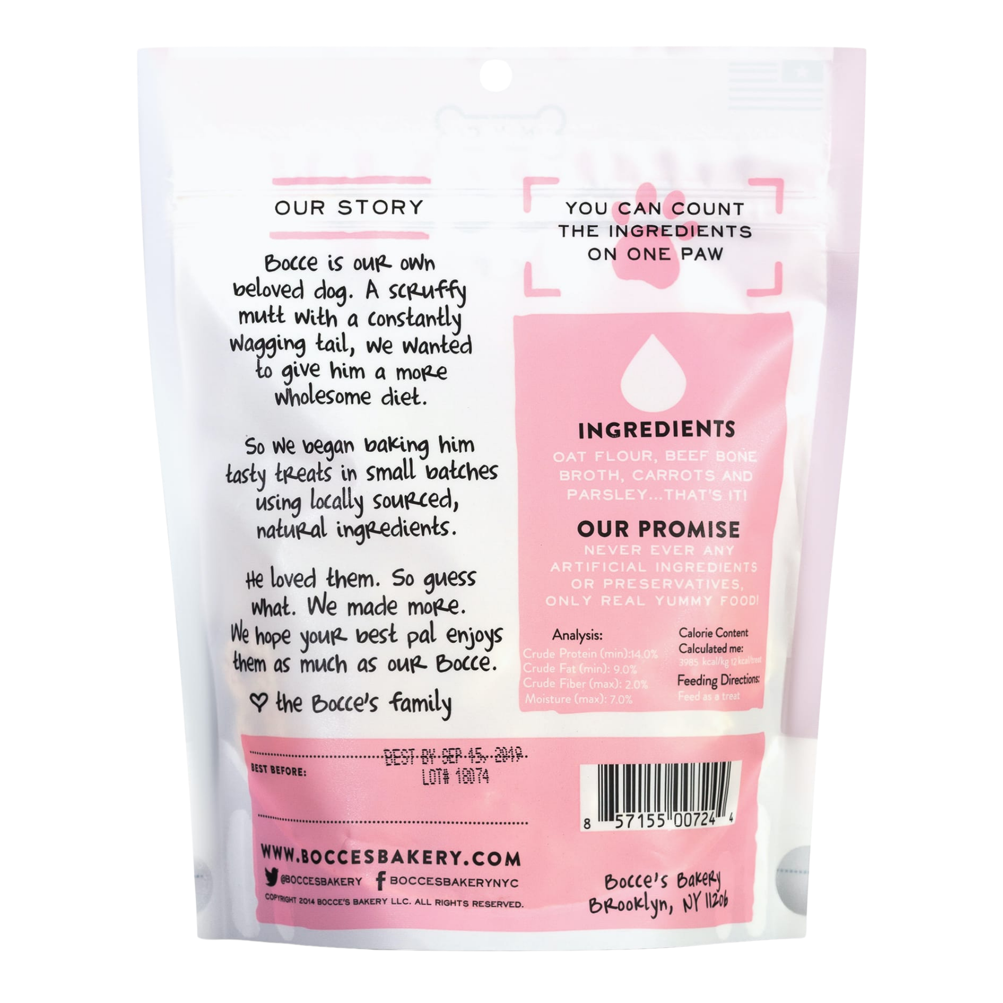 Bocce's Bakery Bone Broth 5 oz - Mutts & Co.