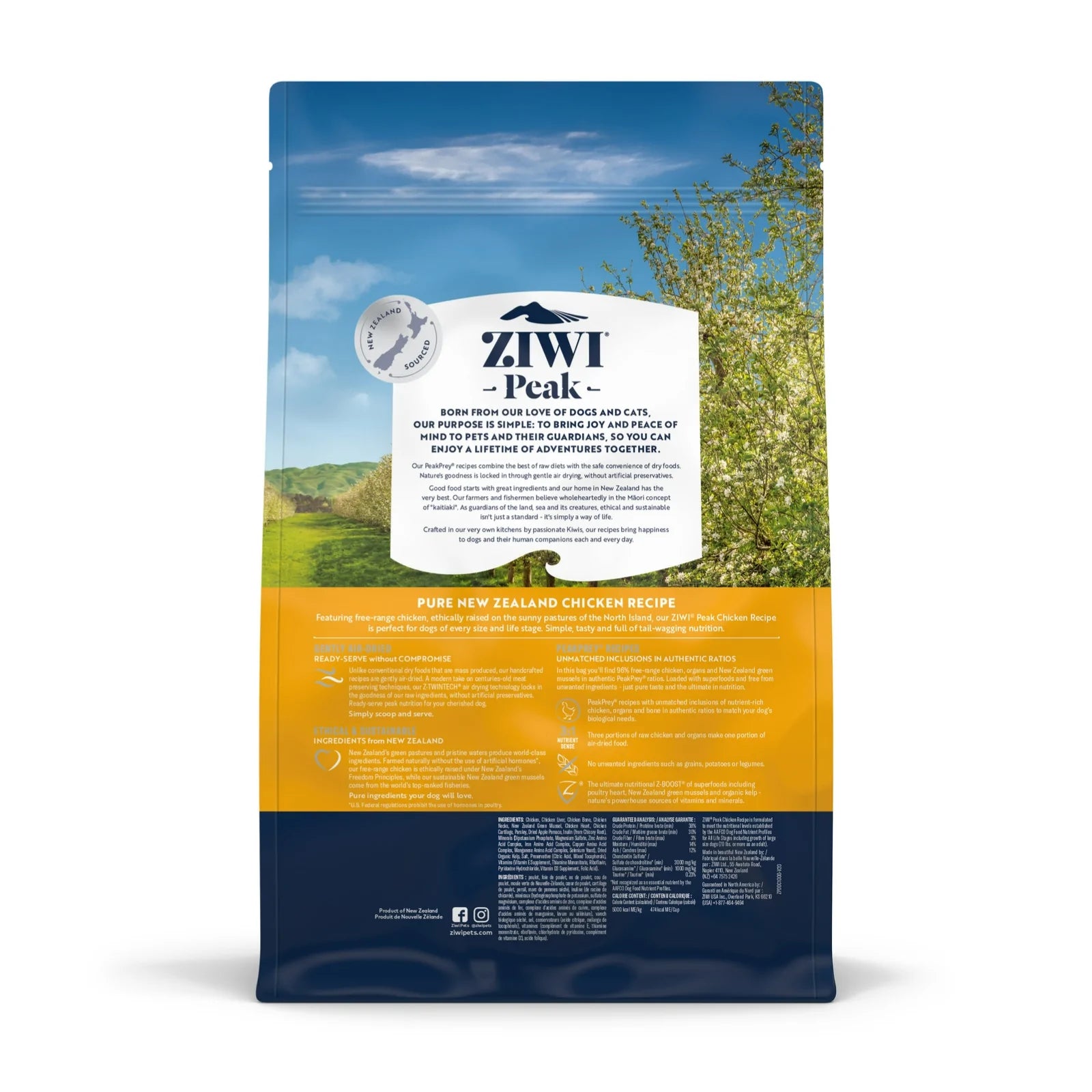 ZiwiPeak Daily-Dog Chicken Cuisine Air-Dried Dog Food - Mutts & Co.