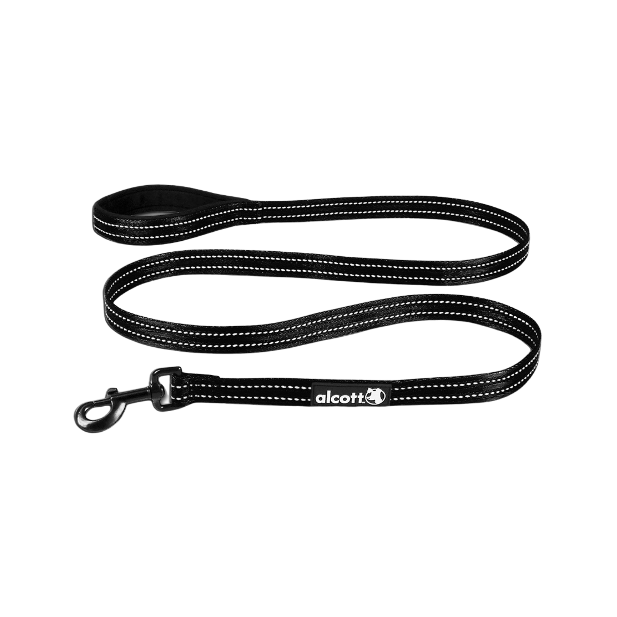 Alcott Adventure Leash Black - Mutts & Co.
