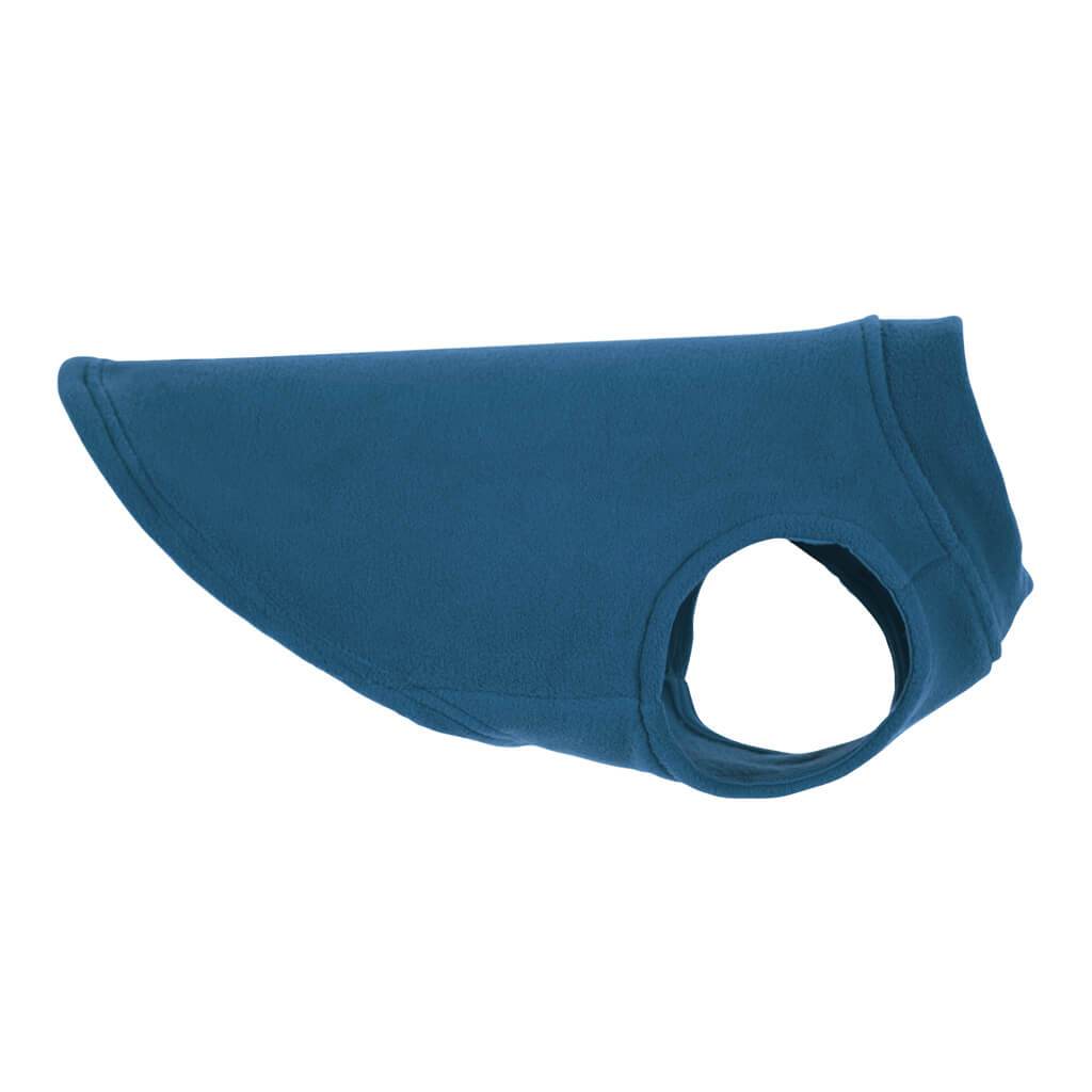 Gooby Stretch Fleece Vest Steel Blue - Mutts & Co.